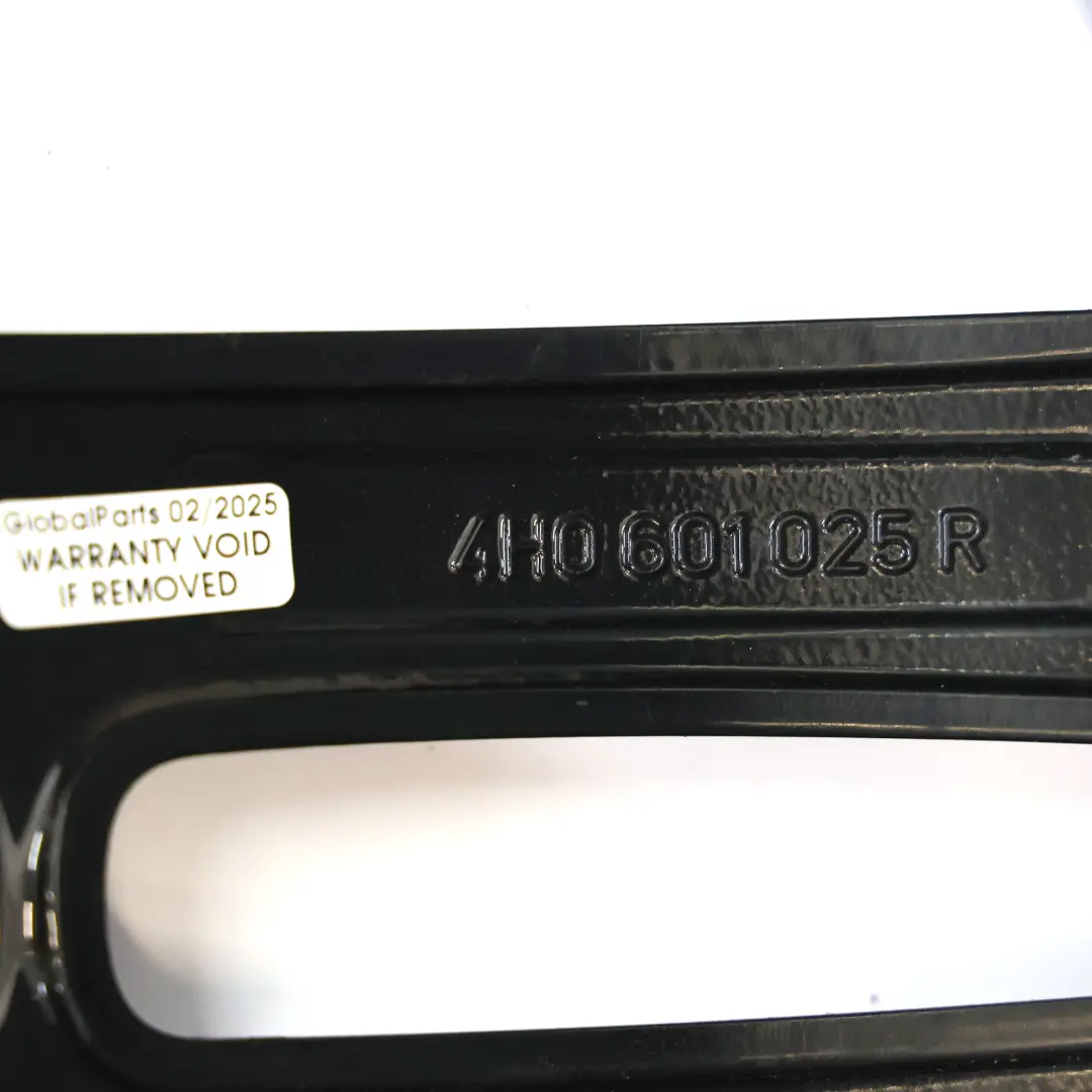 Audi A7 4G A8 4H Cerchio Lega Nero 19" 9J ET:32 Doppia Stella Raggi - SKU 4H0601025R-1 - Numero di parte 4H0601025R