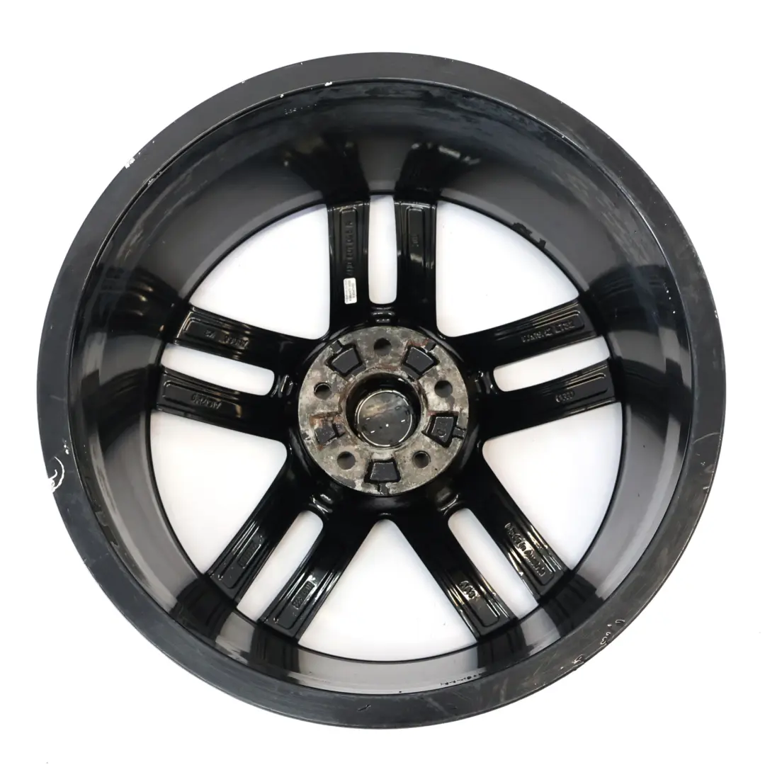 Audi A7 4G A8 4H Black Wheel Alloy Rim 19" 9J ET:32 Double Star Spoke - SKU 4H0601025R-3 - Part number 4H0601025R