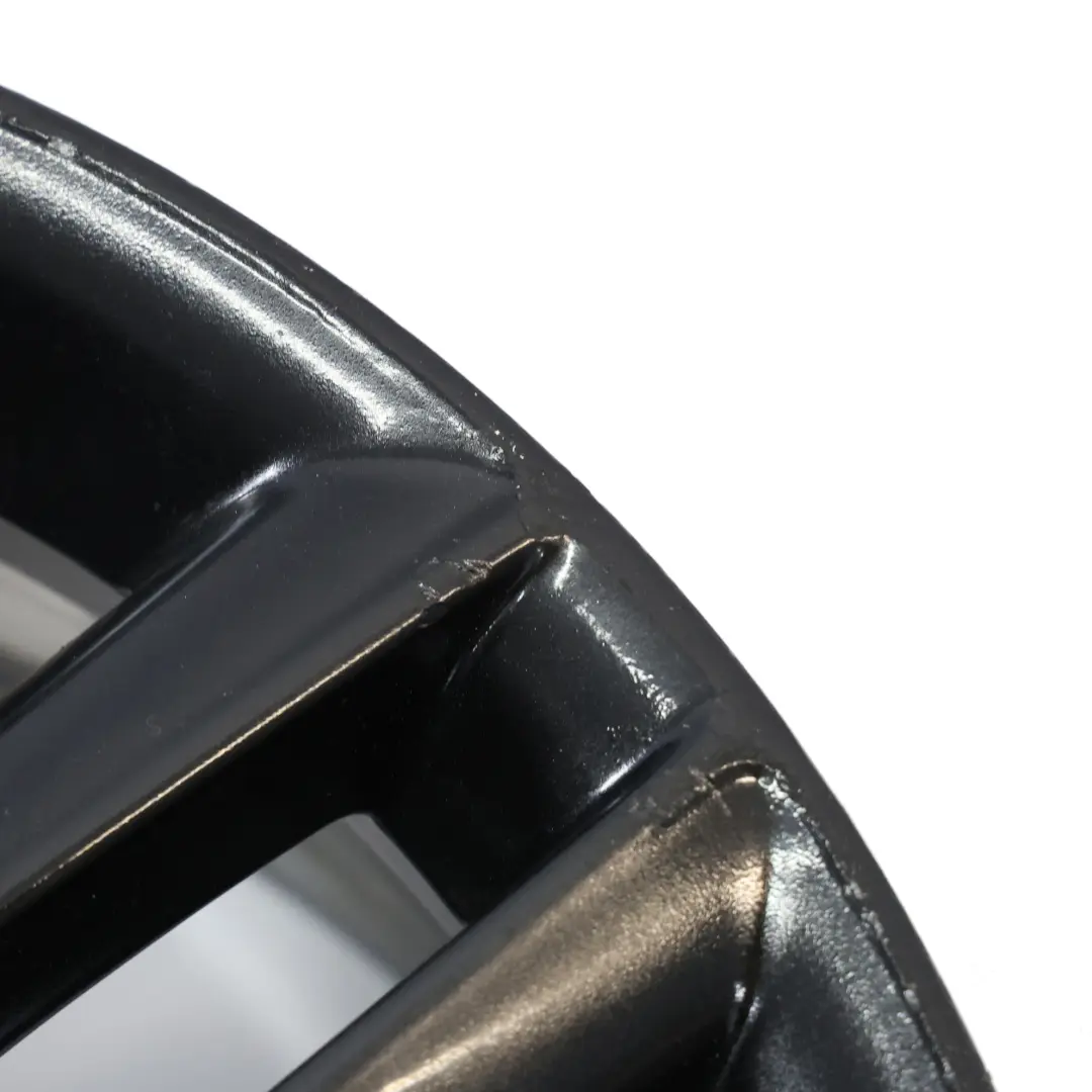 Alloy Rim 19" 9J ET:32 Double Star Spoke to Audi A7 4G A8 4H Black Wheel with Part number 4H0601025R Audi A7 4G A8 4H Black Wheel Alloy Rim 19" 9J ET:32 Double Star Spoke - SKU 4H0601025R-3 - Part number 4H0601025R