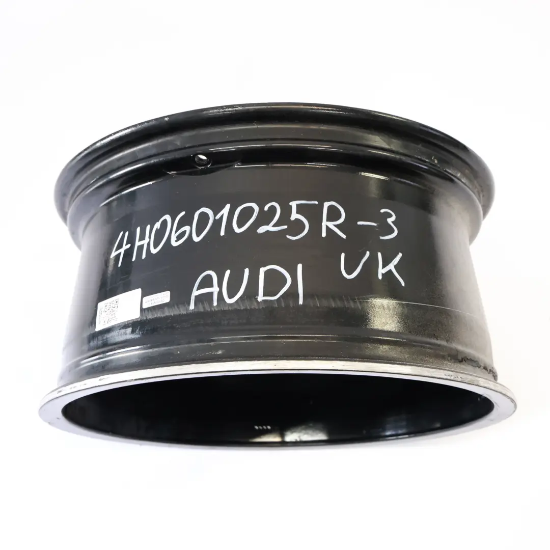 Alloy Rim 19" 9J ET:32 Double Star Spoke to Audi A7 4G A8 4H Black Wheel with Part number 4H0601025R Audi A7 4G A8 4H Black Wheel Alloy Rim 19" 9J ET:32 Double Star Spoke - SKU 4H0601025R-3 - Part number 4H0601025R