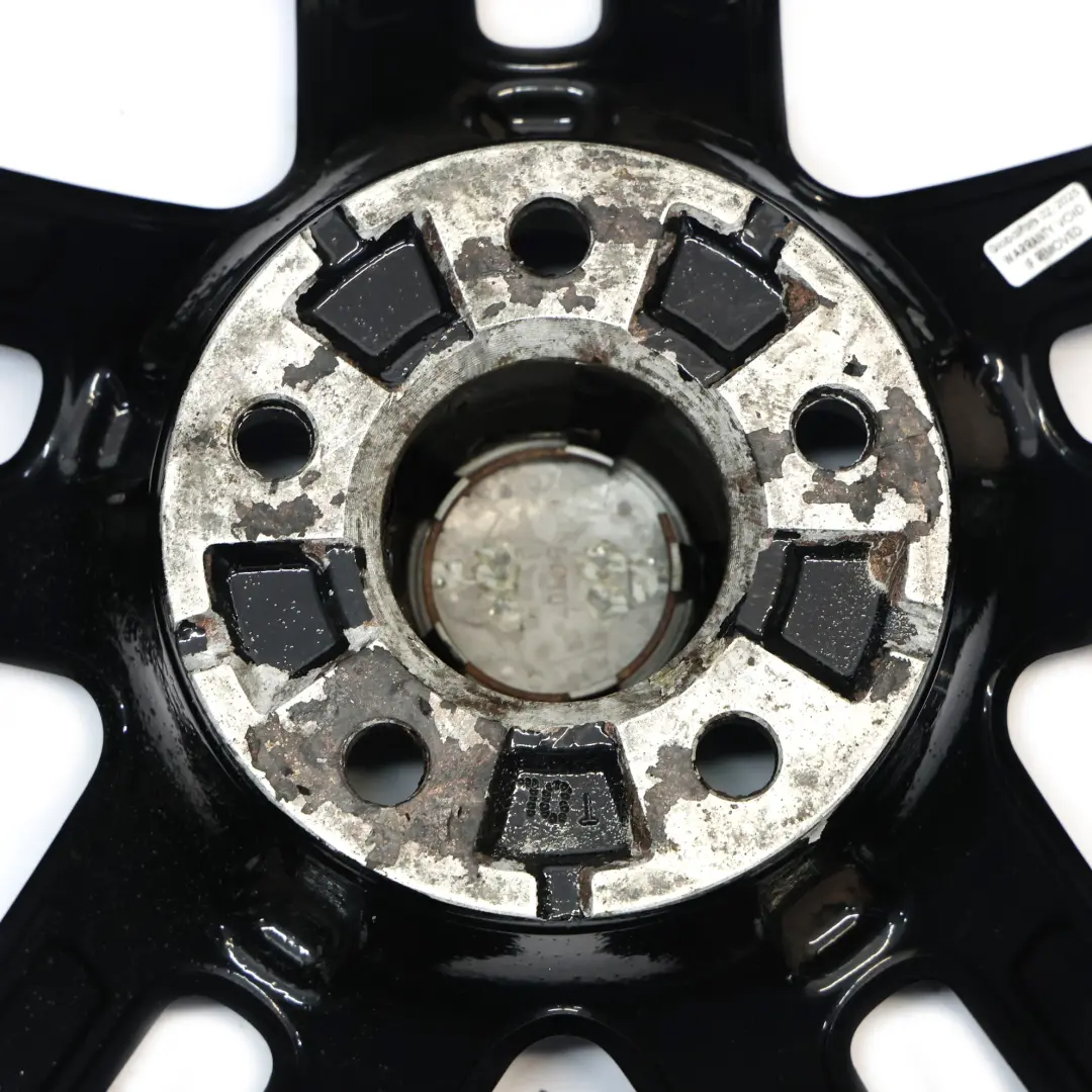 Audi A7 4G A8 4H Black Wheel Alloy Rim 19" 9J ET:32 Double Star Spoke - SKU 4H0601025R-4 - Part number 4H0601025R