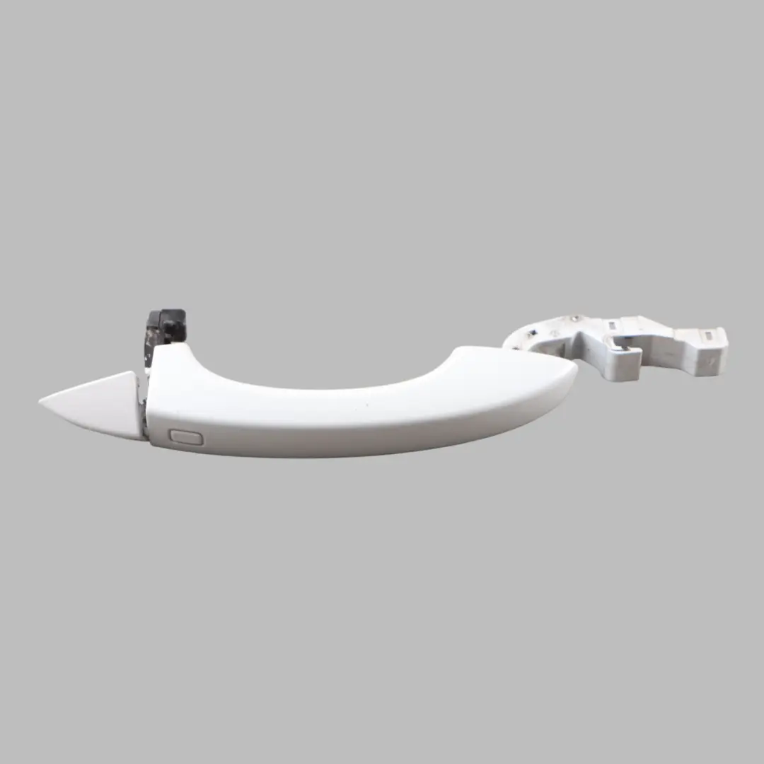Audi A7 4G RS6 C7 Front Door Handle Pull Right O/S White Pearl - S9R - SKU 4H0837206-MGW - Part number 4H0837206