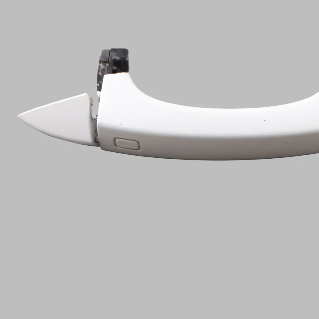 Audi A7 4G RS6 C7 Front Door Handle Pull Right O/S White Pearl - S9R - SKU 4H0837206-MGW - Part number 4H0837206