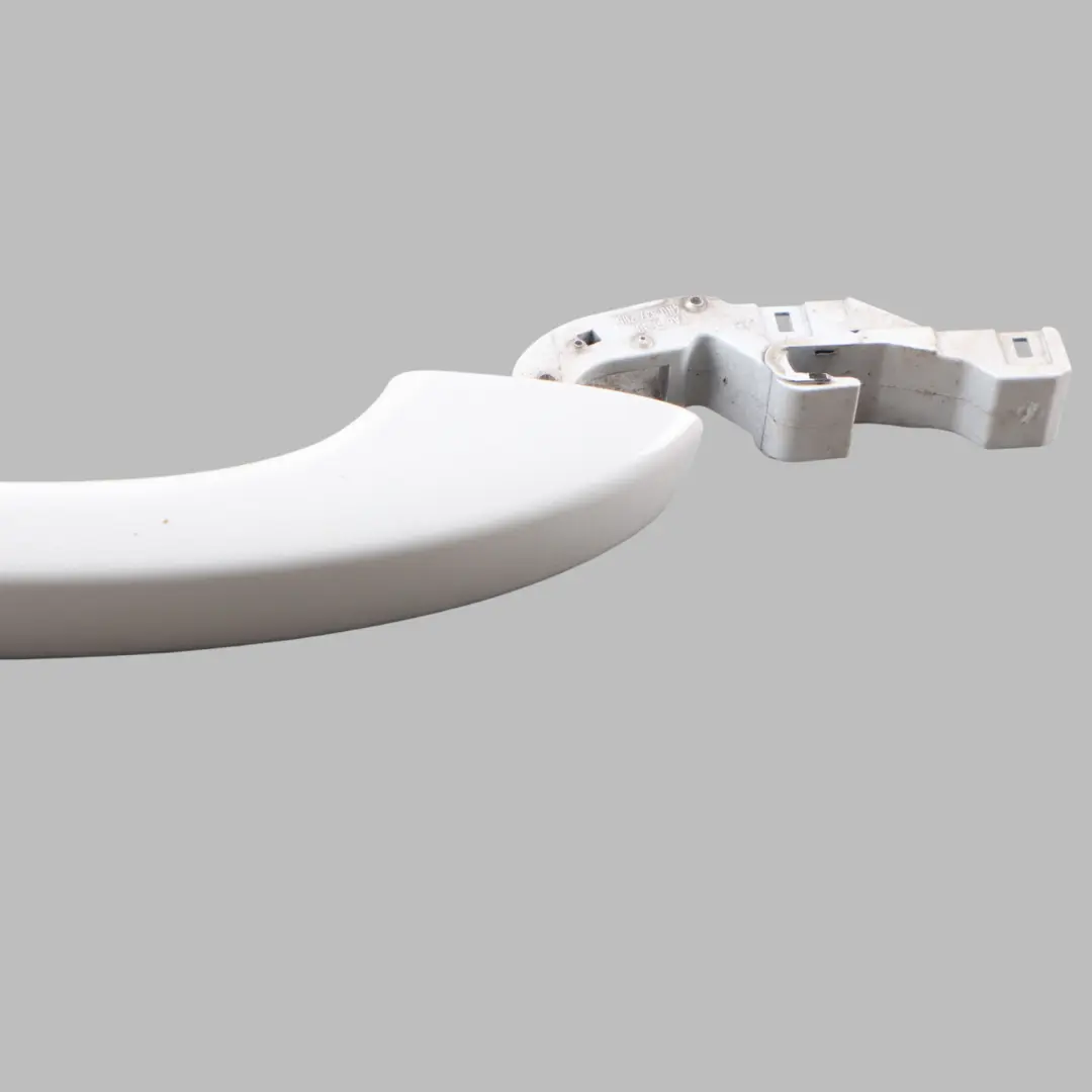 Audi A7 4G RS6 C7 Front Door Handle Pull Right O/S White Pearl - S9R - SKU 4H0837206-MGW - Part number 4H0837206