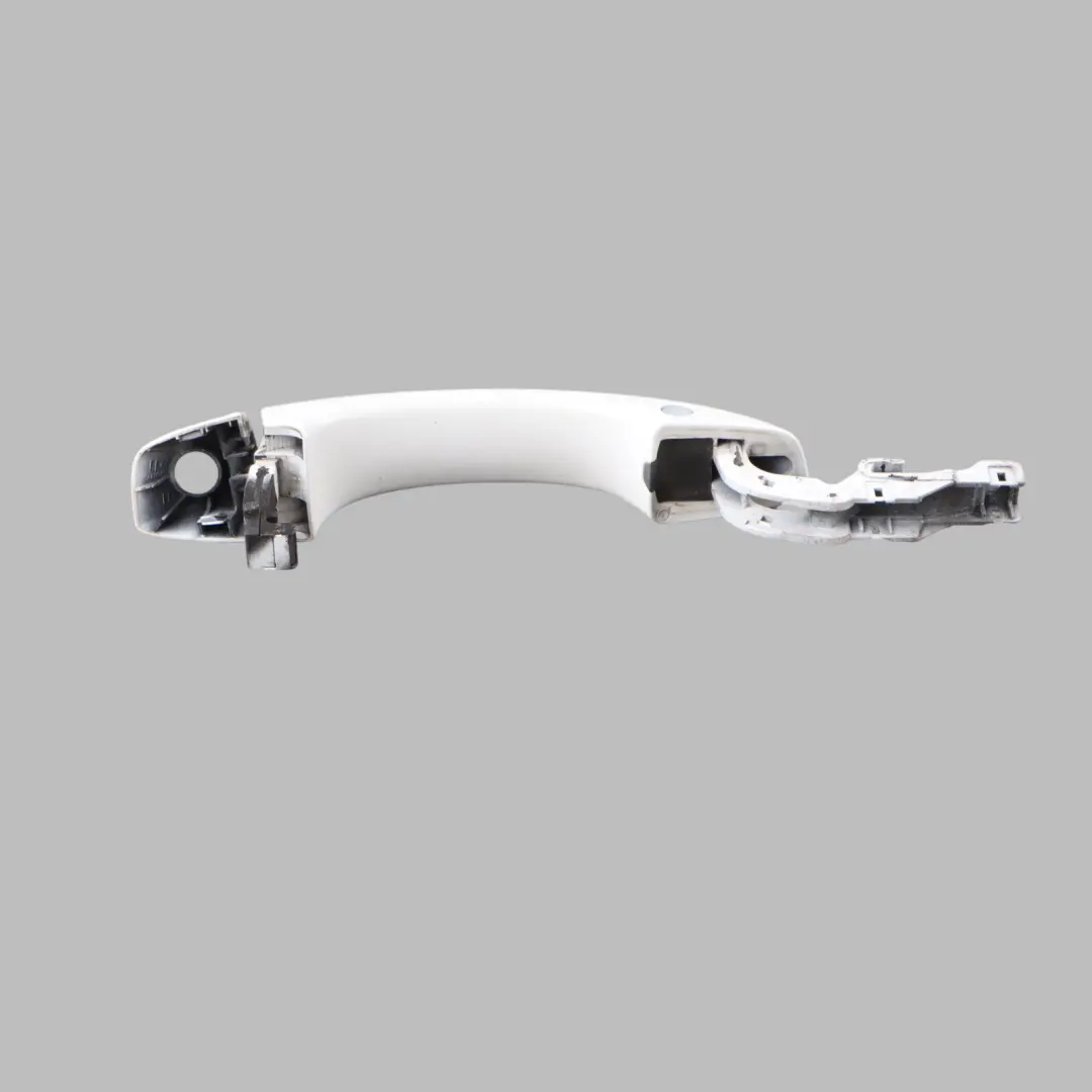 Audi A7 4G RS6 C7 Front Door Handle Pull Right O/S White Pearl - S9R - SKU 4H0837206-MGW - Part number 4H0837206