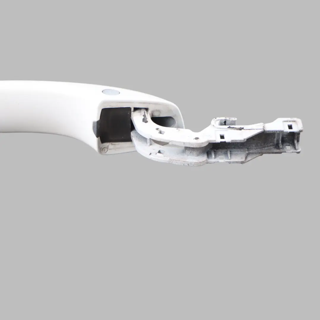 Audi A7 4G RS6 C7 Front Door Handle Pull Right O/S White Pearl - S9R - SKU 4H0837206-MGW - Part number 4H0837206