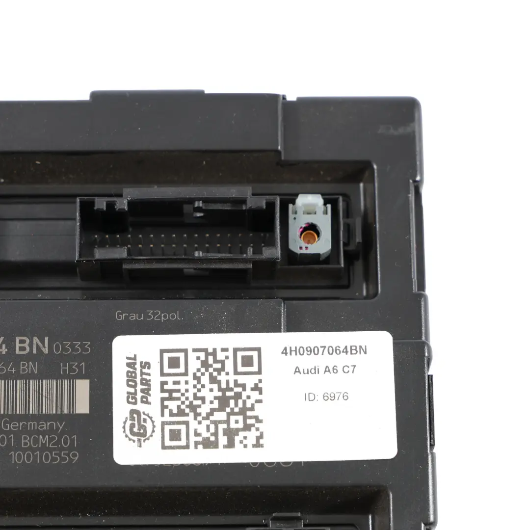 CCM Comfort Control Module Onboard Unit ECU to Audi A6 C7 Saloon with Part number 4H0907064BN Audi A6 C7 Saloon CCM Comfort Control Module Onboard Unit ECU - SKU 4H0907064BN - Part number 4H0907064BN
