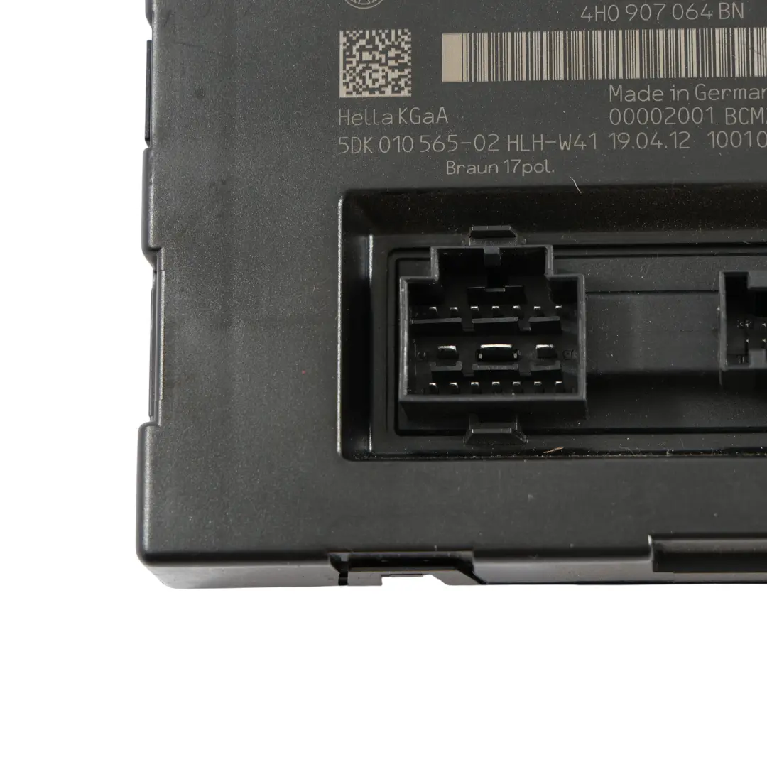 Audi A6 C7 Module Contrôle Confort CCM Berline Commande Embarquée - SKU 4H0907064BN - Numéro de pièce 4H0907064BN