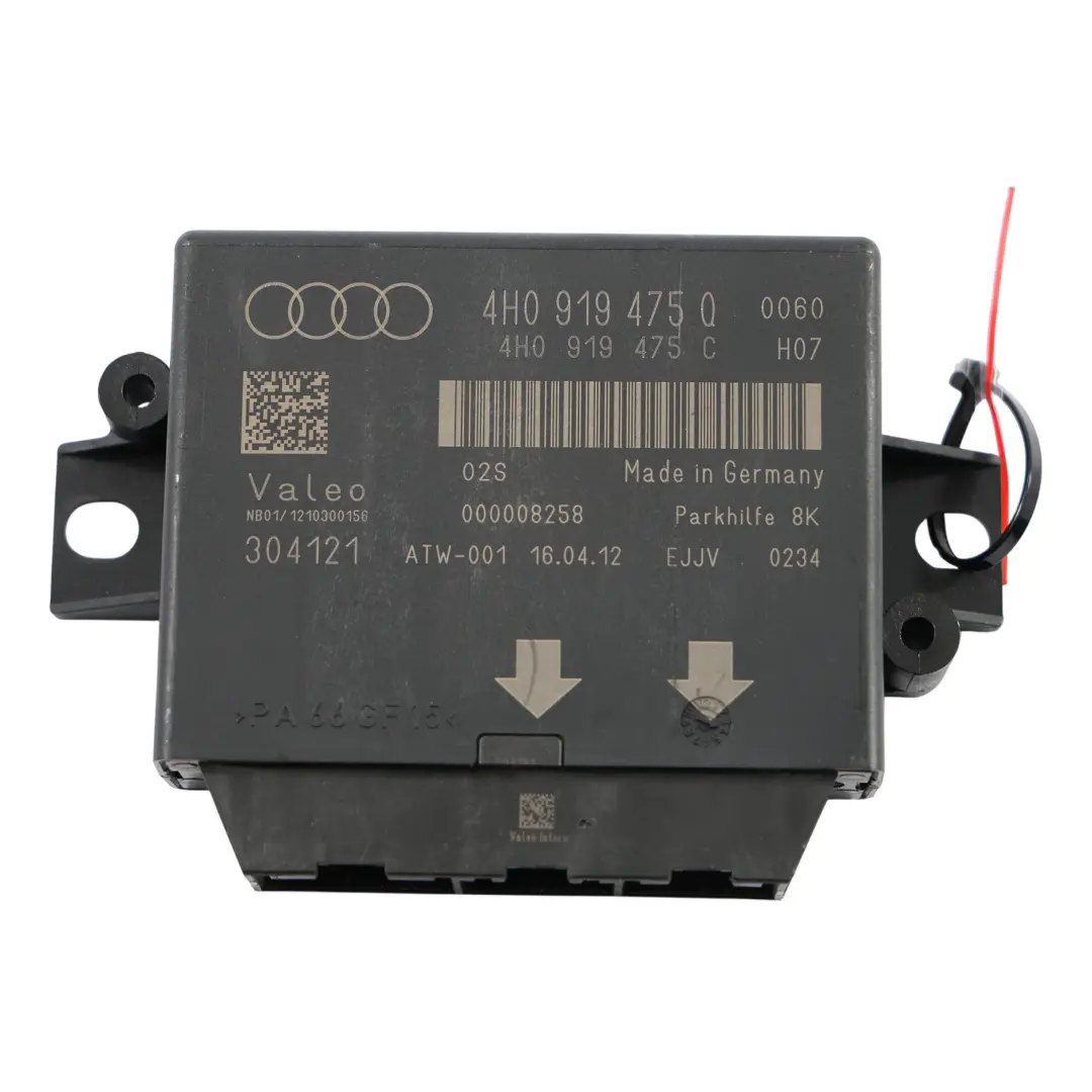 Capteur Distance Stationnement PDC Unité Commande ECU pour Audi A6 C7 à propos du numéro de pièce 4H0919475Q Audi A6 C7 Capteur Distance Stationnement PDC Unité Commande ECU - SKU 4H0919475Q - Numéro de pièce 4H0919475Q