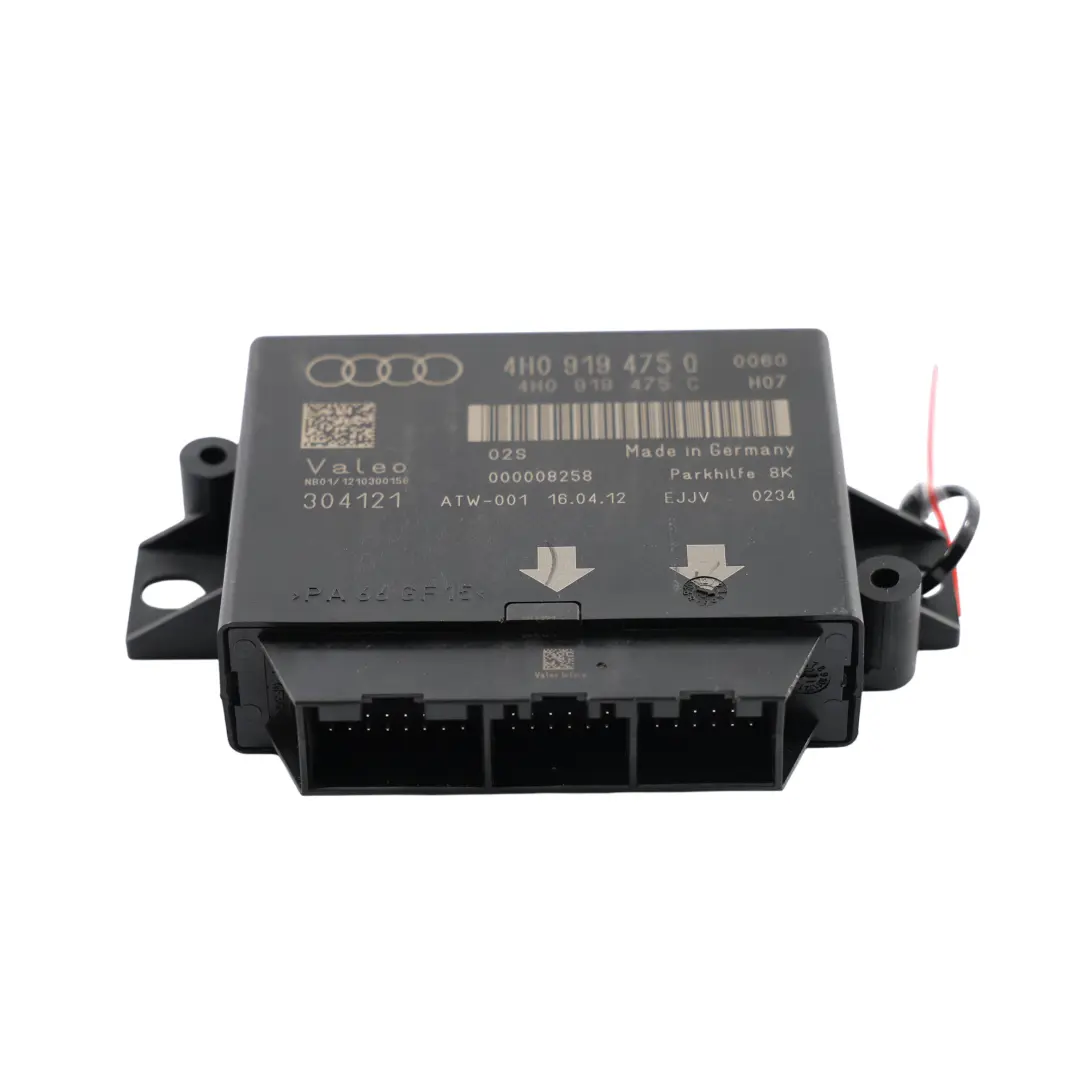 Audi A6 C7 Capteur Distance Stationnement PDC Unité Commande ECU - SKU 4H0919475Q - Numéro de pièce 4H0919475Q