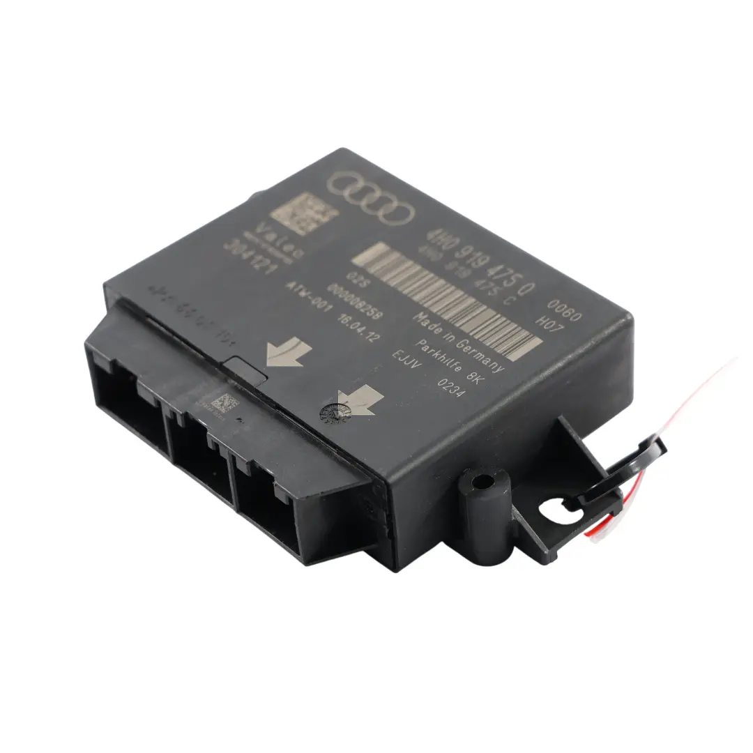 PDC Sensor Distancia Aparcamiento Módulo Unidad Control para Audi A6 C7 con número de pieza 4H0919475Q Audi A6 C7 PDC Sensor Distancia Aparcamiento Módulo Unidad Control - SKU 4H0919475Q - Número de pieza 4H0919475Q