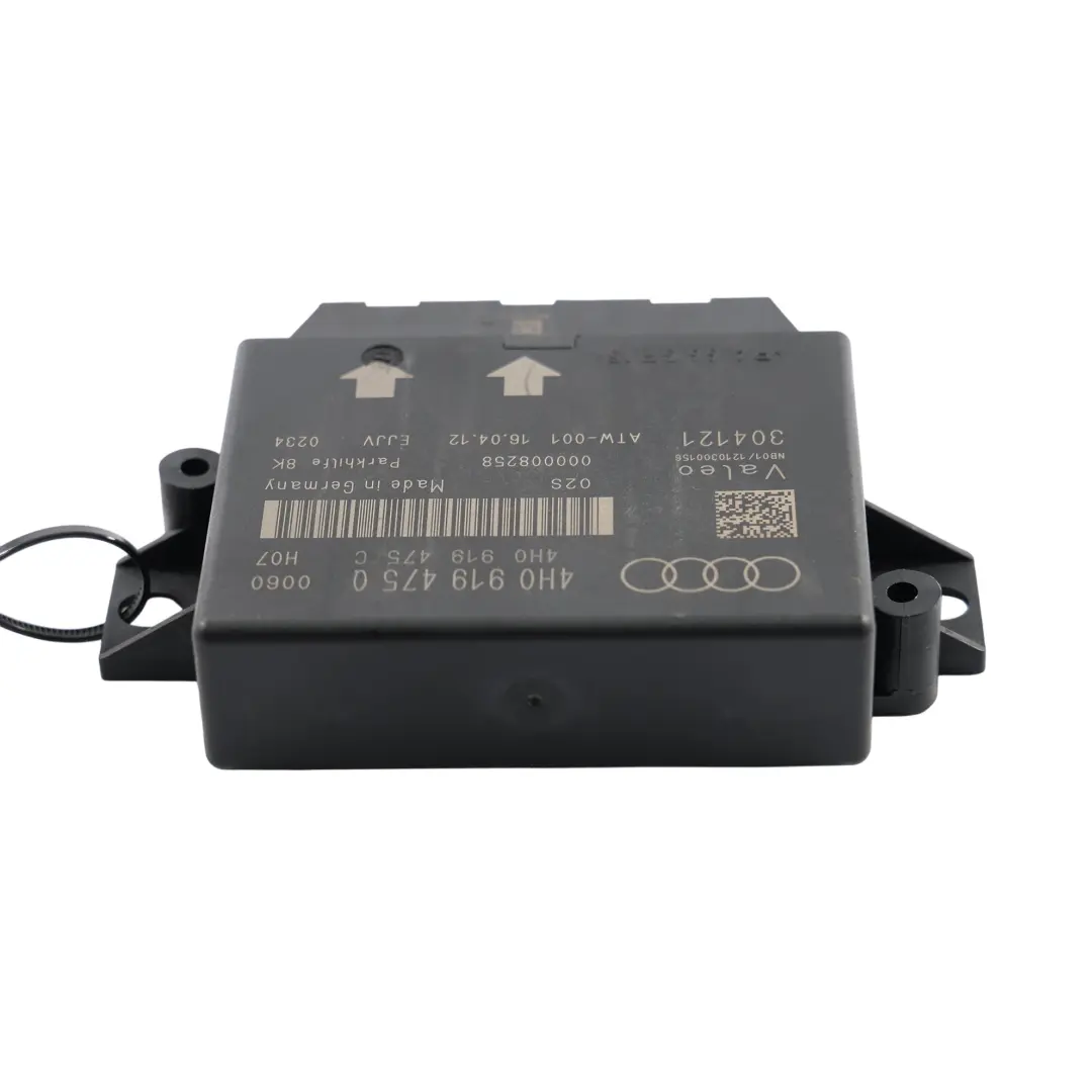PDC Sensor Distancia Aparcamiento Módulo Unidad Control para Audi A6 C7 con número de pieza 4H0919475Q Audi A6 C7 PDC Sensor Distancia Aparcamiento Módulo Unidad Control - SKU 4H0919475Q - Número de pieza 4H0919475Q