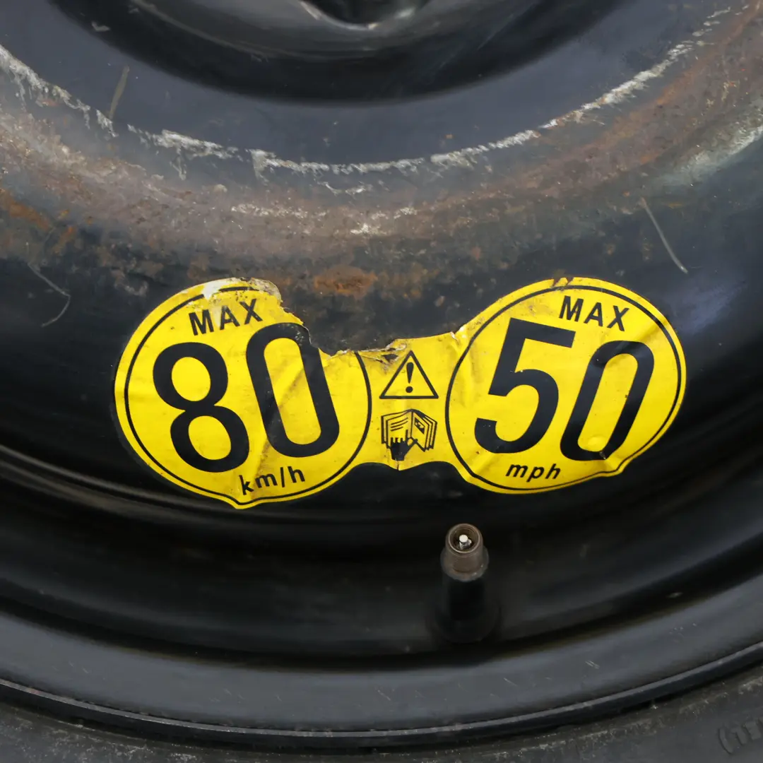 Ruota Di Scorta In Acciaio 125/90 R16 Continental 5X112 4JX16.H2.50 per Land Rover con numero di parte 4JX16H250 Land Rover Ruota Di Scorta In Acciaio 125/90 R16 Continental 5X112 4JX16.H2.50 - SKU 4JX16H250 - Numero di parte 4JX16H250