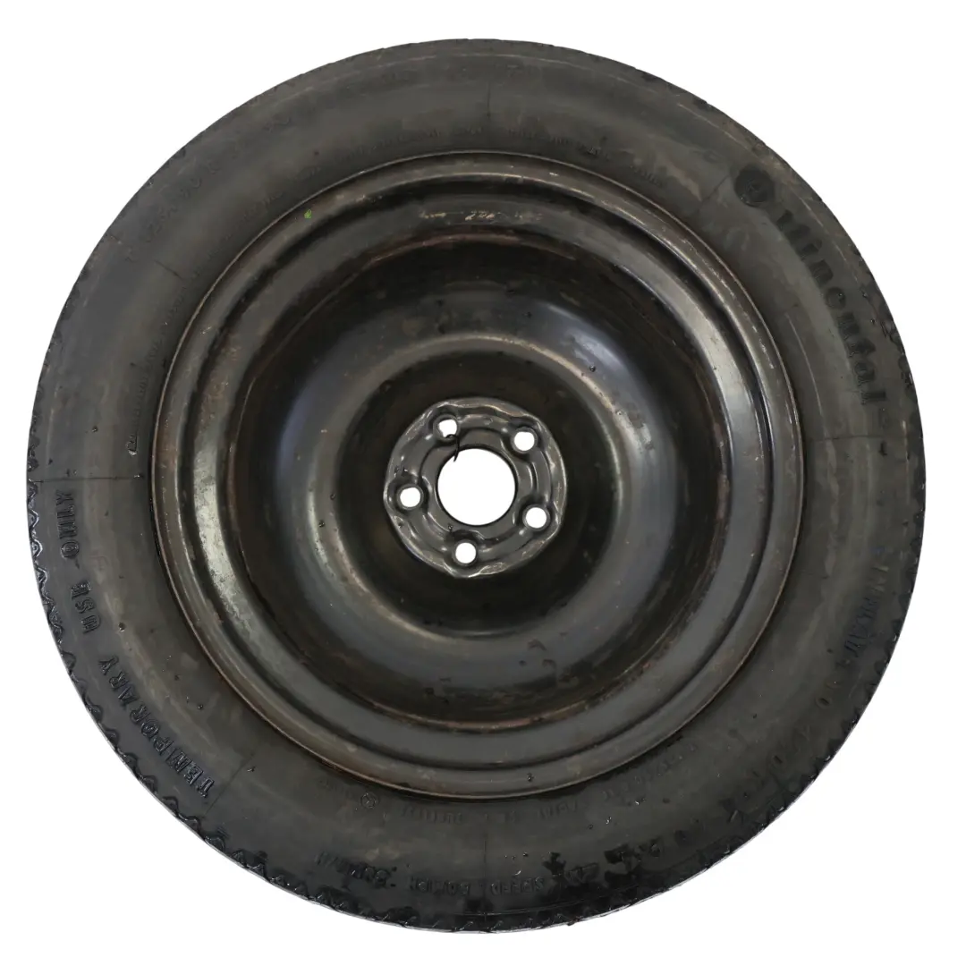 Ruota Di Scorta In Acciaio 125/90 R16 Continental 5X112 4JX16.H2.50 per Land Rover con numero di parte 4JX16H250 Land Rover Ruota Di Scorta In Acciaio 125/90 R16 Continental 5X112 4JX16.H2.50 - SKU 4JX16H250 - Numero di parte 4JX16H250