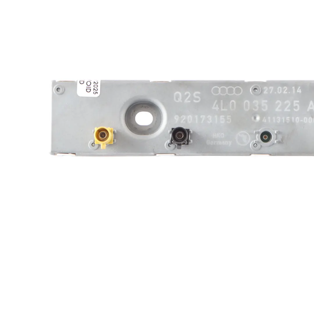 Radio Aerial Antenna Amplifier AM/FM Audi Q7 4L - SKU 4L0035225AJ - Part number 4L0035225AJ