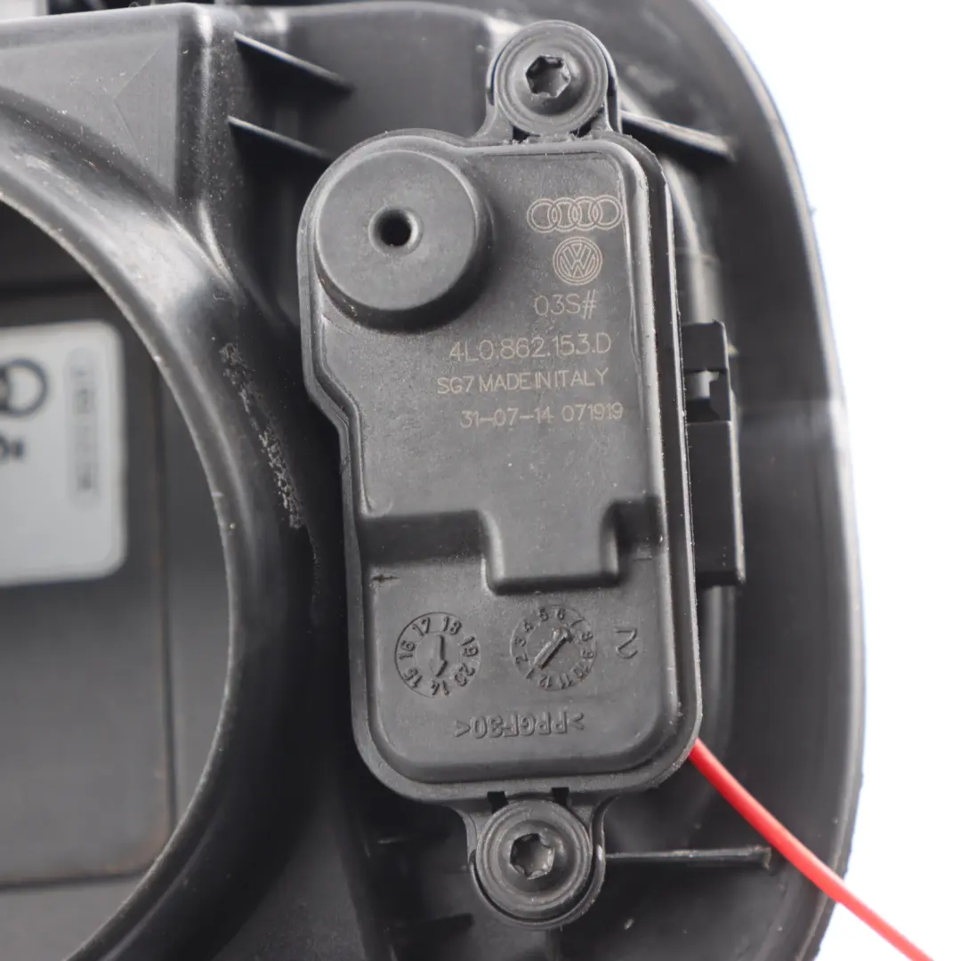 Audi Q7 4L Fuel Filler Flap Cover Insert Pot Carrier Mount Housing - SKU 4L0809999A - Part number 4L0809999A