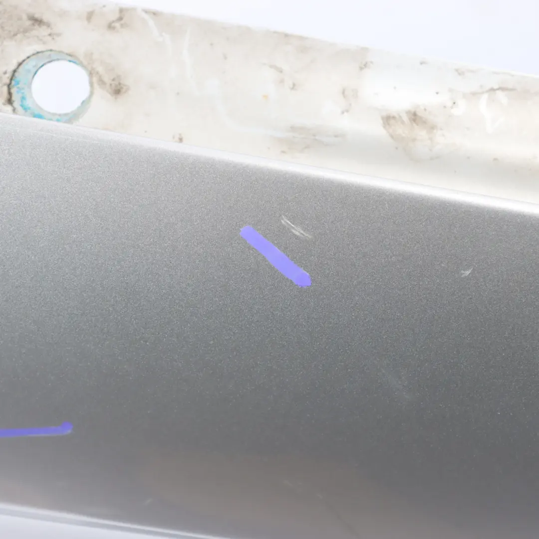 Side Panel Front Right O/S Wing Fender Ice Silver Metallic - X7W to Audi Q7 4L with Part number 4L0821102 Audi Q7 4L Side Panel Front Right O/S Wing Fender Ice Silver Metallic - X7W - SKU 4L0821102-ICS1 - Part number 4L0821102