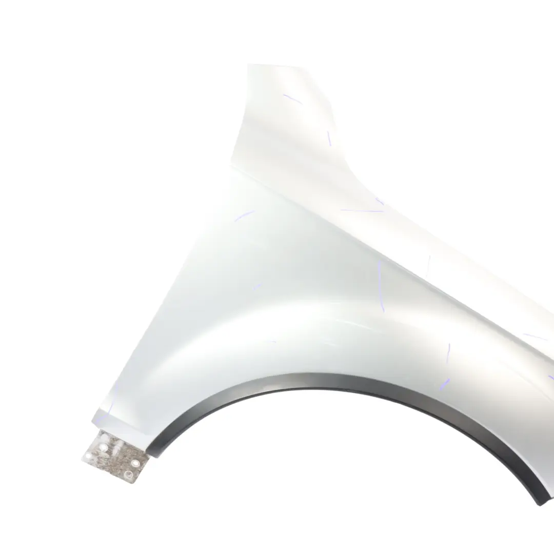 Side Panel Front Right O/S Wing Fender Ice Silver Metallic - X7W to Audi Q7 4L with Part number 4L0821102 Audi Q7 4L Side Panel Front Right O/S Wing Fender Ice Silver Metallic - X7W - SKU 4L0821102-ICS1 - Part number 4L0821102