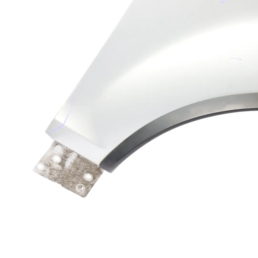 Audi Q7 4L Side Panel Front Right O/S Wing Fender Ice Silver Metallic - X7W - SKU 4L0821102-ICS1 - Part number 4L0821102
