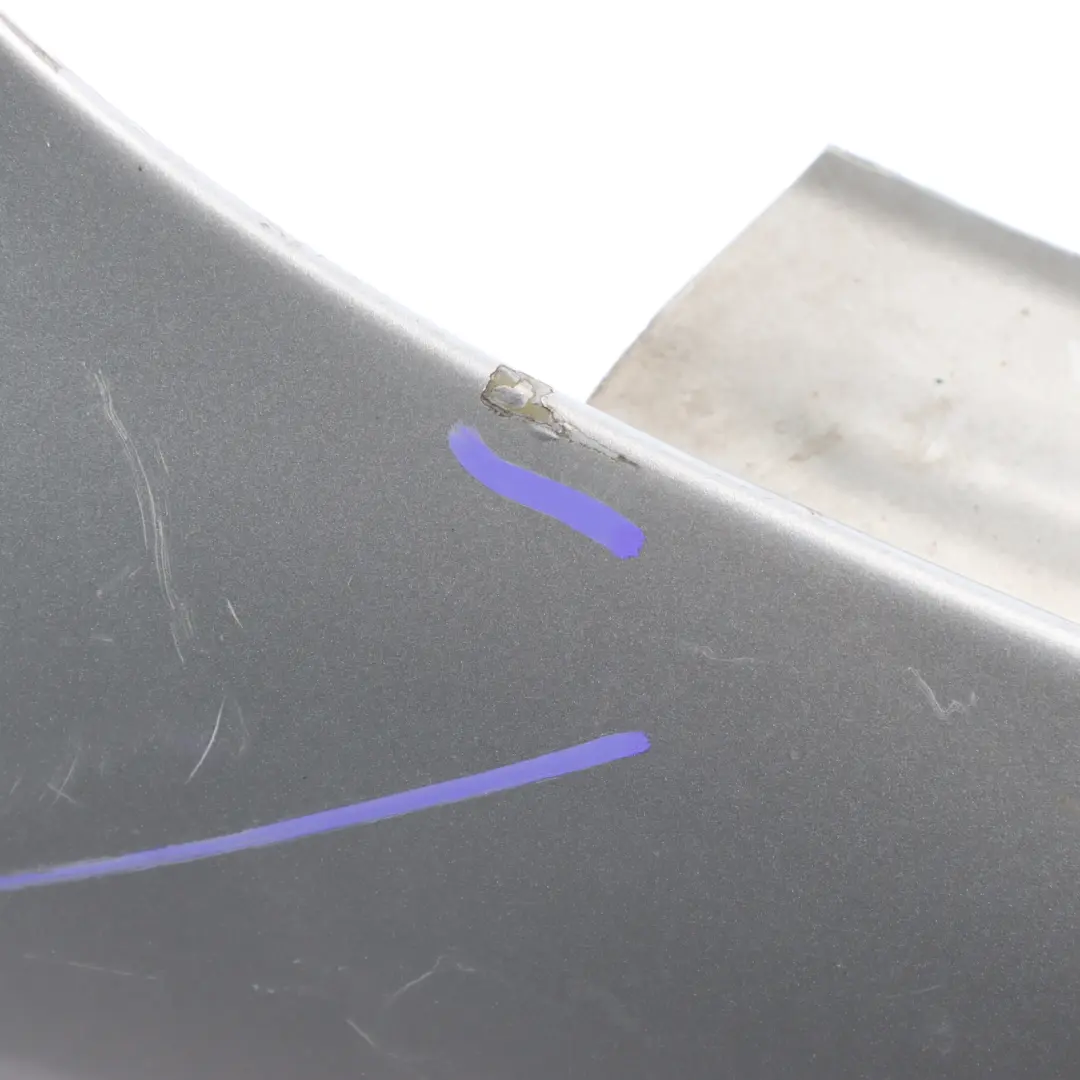 Side Panel Front Right O/S Wing Fender Ice Silver Metallic - X7W to Audi Q7 4L with Part number 4L0821102 Audi Q7 4L Side Panel Front Right O/S Wing Fender Ice Silver Metallic - X7W - SKU 4L0821102-ICS1 - Part number 4L0821102