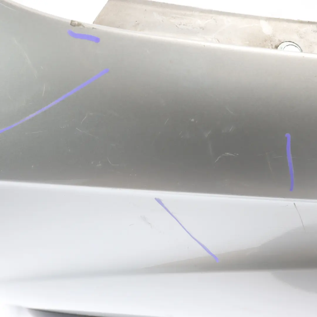 Side Panel Front Right O/S Wing Fender Ice Silver Metallic - X7W to Audi Q7 4L with Part number 4L0821102 Audi Q7 4L Side Panel Front Right O/S Wing Fender Ice Silver Metallic - X7W - SKU 4L0821102-ICS1 - Part number 4L0821102