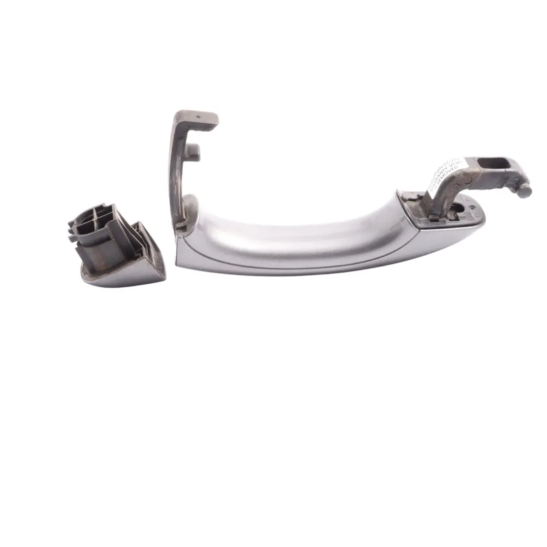 Front Rear Door Grab Handle Left N/S Graphite Grey M7W to Audi Q7 4L with Part number 4L0837205 Audi Q7 4L Front Rear Door Grab Handle Left N/S Graphite Grey M7W - SKU 4L0837205-GGR - Part number 4L0837205