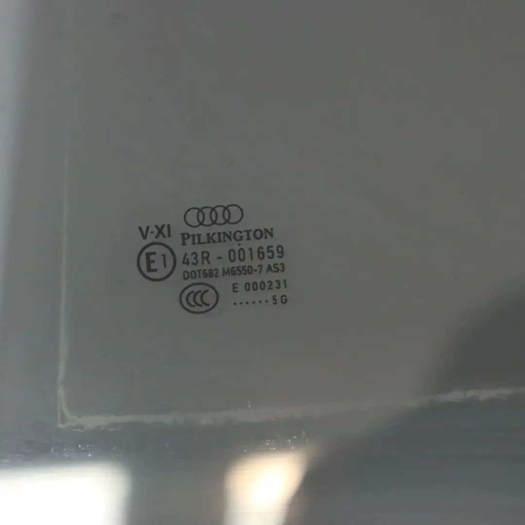 Audi Q7 4L Hintertür Seitenscheibe Glasverglasung Links AS3 - SKU 4L0845025A - Teilenummer 4L0845025A