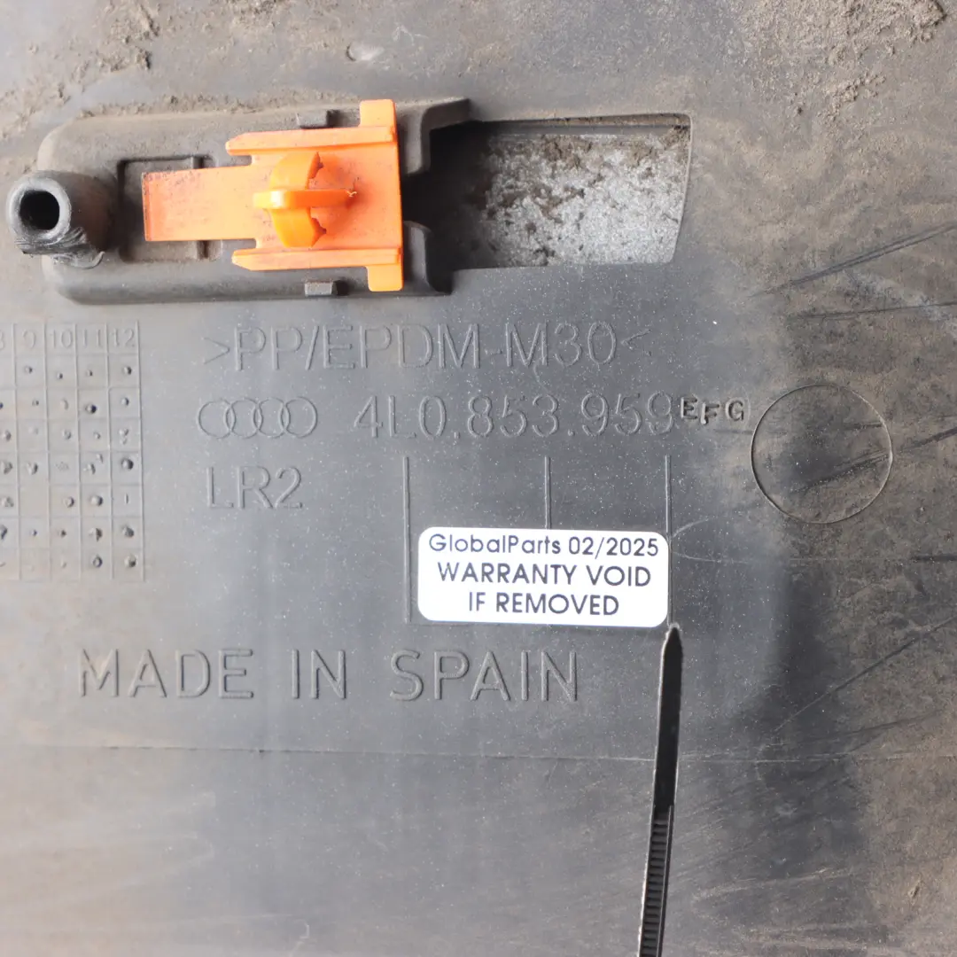 Step Cover Door Trim Front Left N/S Ice Silver - X7W 4L0853959 to Audi Q7 4L with Part number 4L0853959F Audi Q7 4L Step Cover Door Trim Front Left N/S Ice Silver - X7W 4L0853959 - SKU 4L0853959F-ICS - Part number 4L0853959F