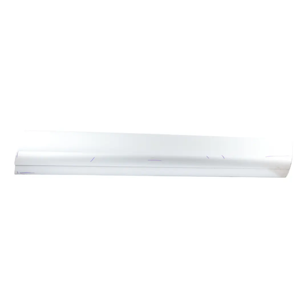 Step Cover Door Front Right O/S Ice Silver Metallic - X7W to AUDI Q7 4L with Part number 4L0853960F AUDI Q7 4L Step Cover Door Front Right O/S Ice Silver Metallic - X7W - SKU 4L0853960F-ICS - Part number 4L0853960F