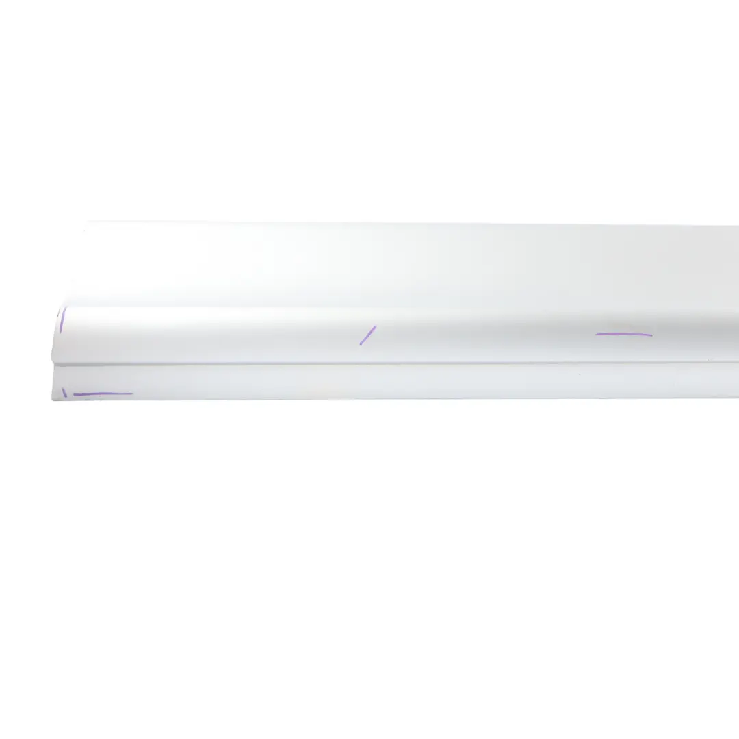 Step Cover Door Front Right O/S Ice Silver Metallic - X7W to AUDI Q7 4L with Part number 4L0853960F AUDI Q7 4L Step Cover Door Front Right O/S Ice Silver Metallic - X7W - SKU 4L0853960F-ICS - Part number 4L0853960F