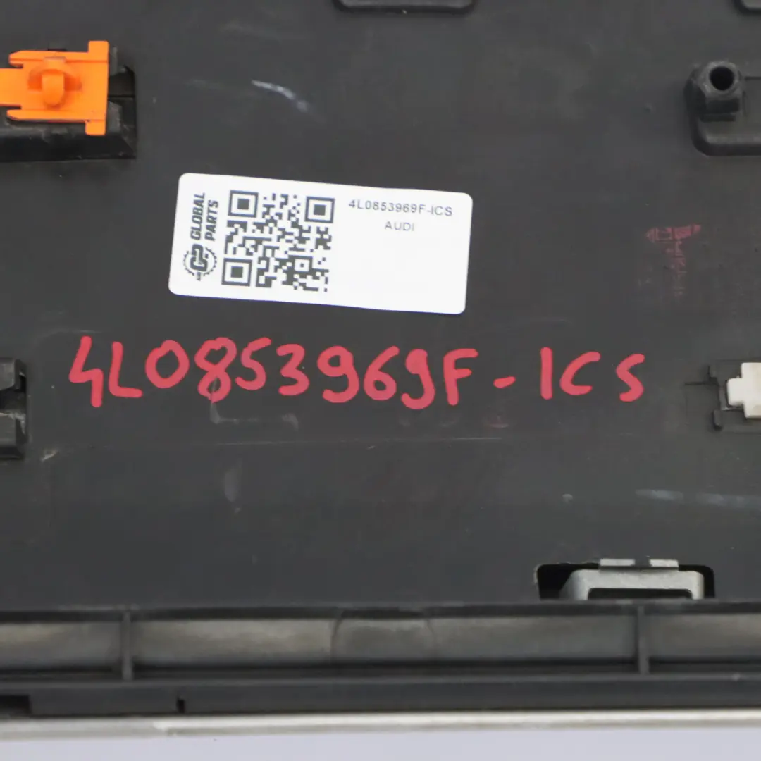 Audi Q7 4L Listwa Progowa Drzwi Lewy Tył Lewa Ice Silver - X7W - SKU 4L0853969F-ICS - Numer Części 4L0853969F