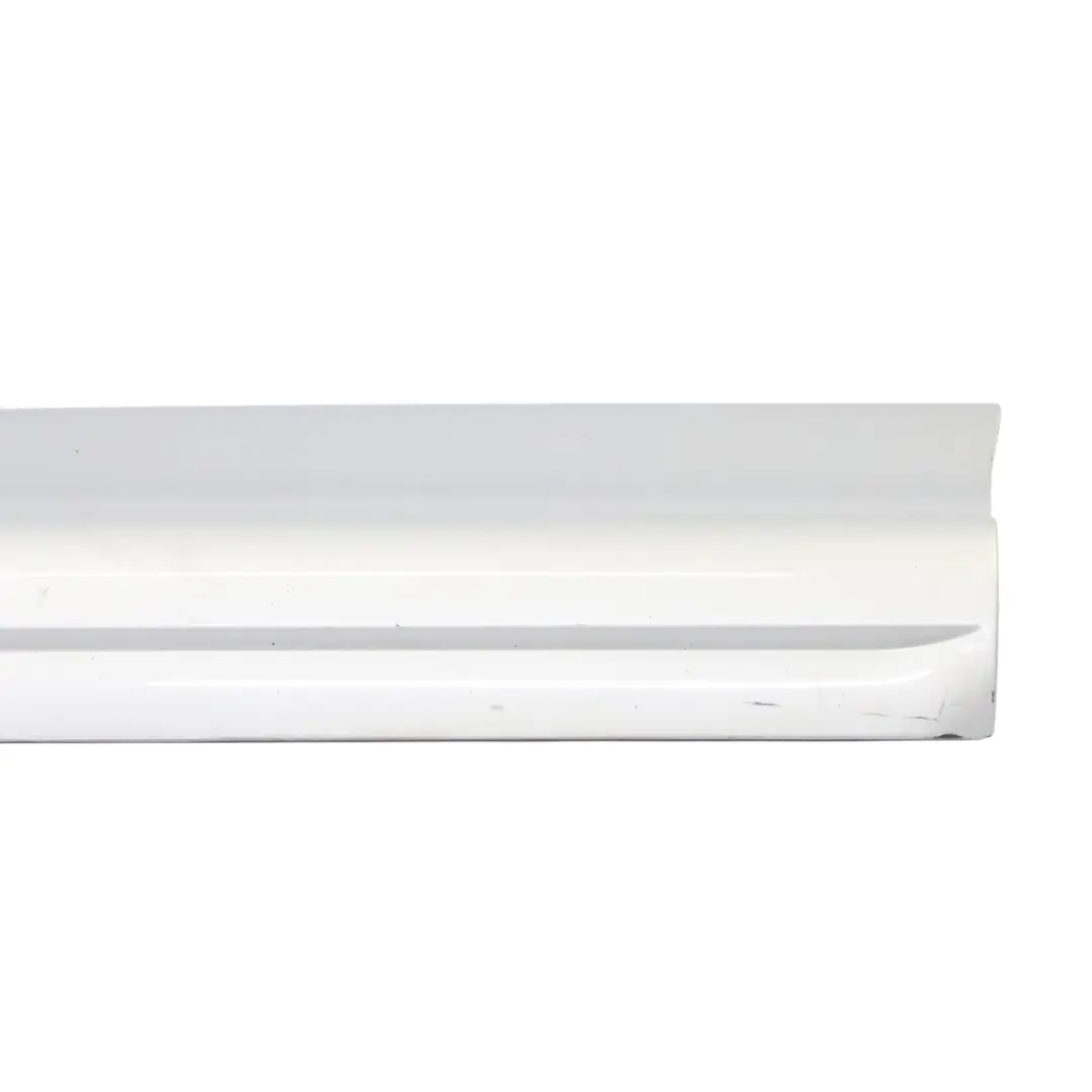 Door Sill Cover Moulding Strip Rear Left N/S Ice Silver - X7W to Audi Q7 4L with Part number 4L0853969F Audi Q7 4L Door Sill Cover Moulding Strip Rear Left N/S Ice Silver - X7W - SKU 4L0853969F-ICS - Part number 4L0853969F