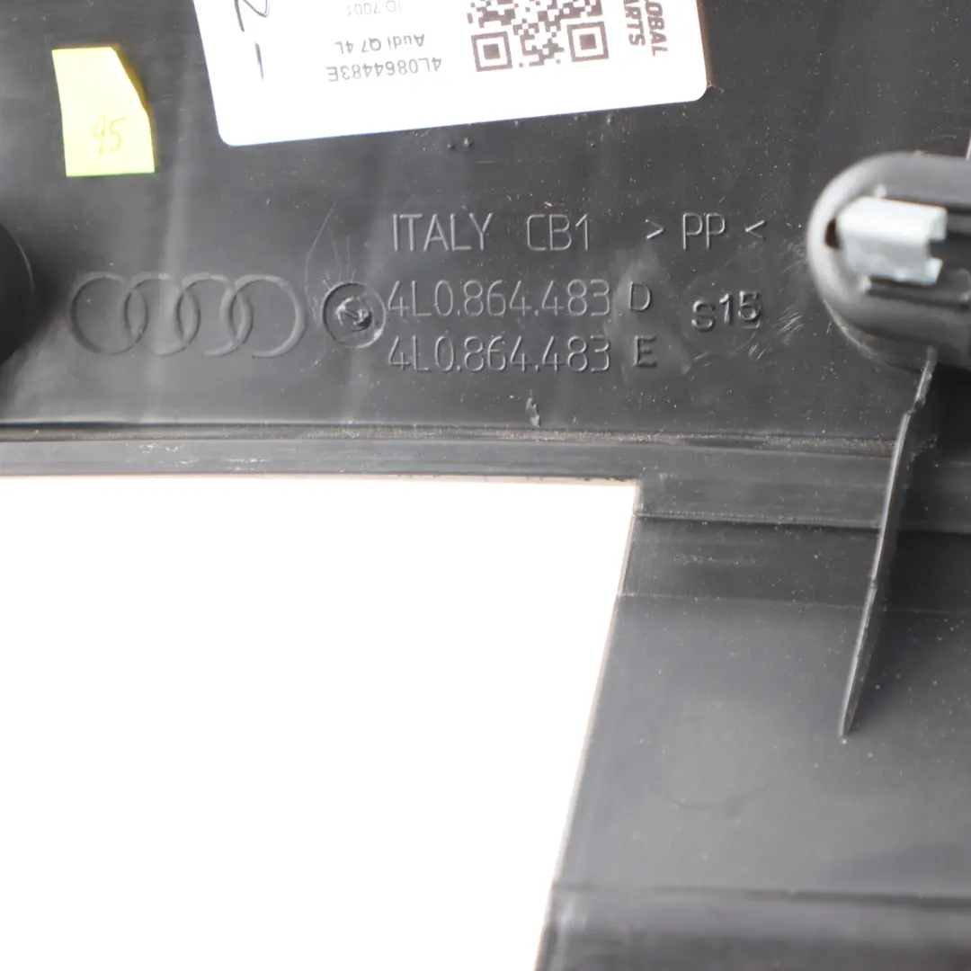 Audi Q7 4L Boot Lip Trunk Edge Sill Trim Covering Strip Chrome - SKU 4L0864483E - Part number 4L0864483E