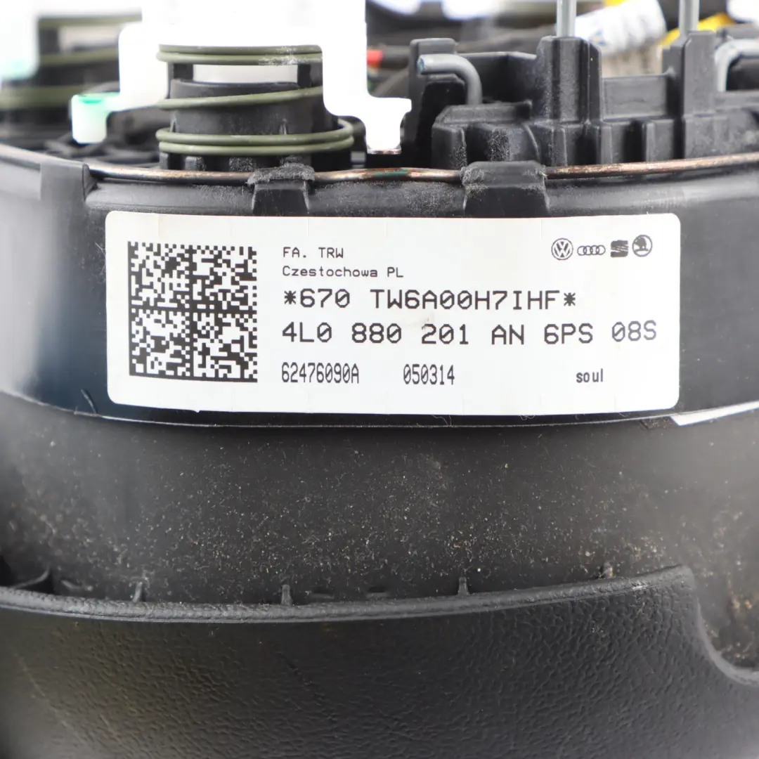 Audi Q7 4L Volante Módulo Aire Lado Conductor Unidad - SKU 4L0880201AN - Número de pieza 4L0880201AN