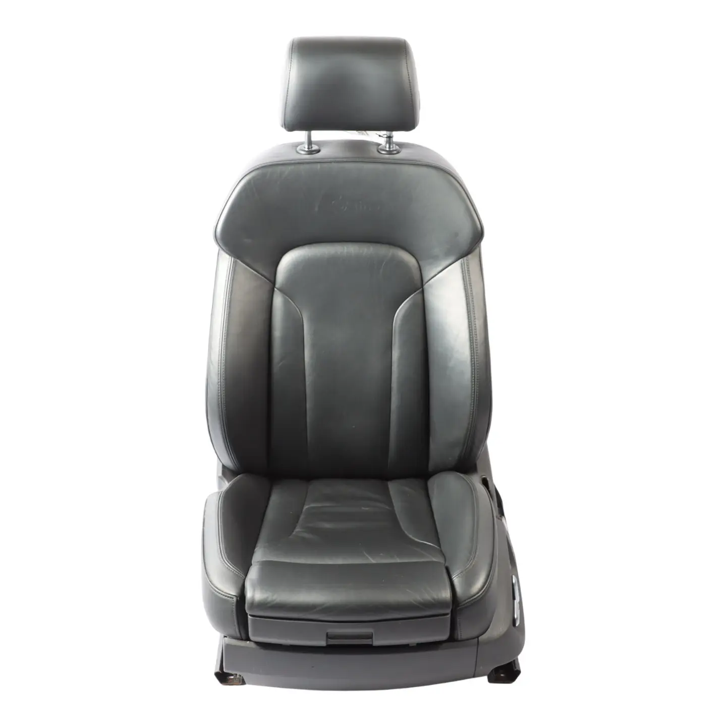 Audi Q7 4L Sport Seat Front Left N/S S-Line Heated Electric Leather Soul Black