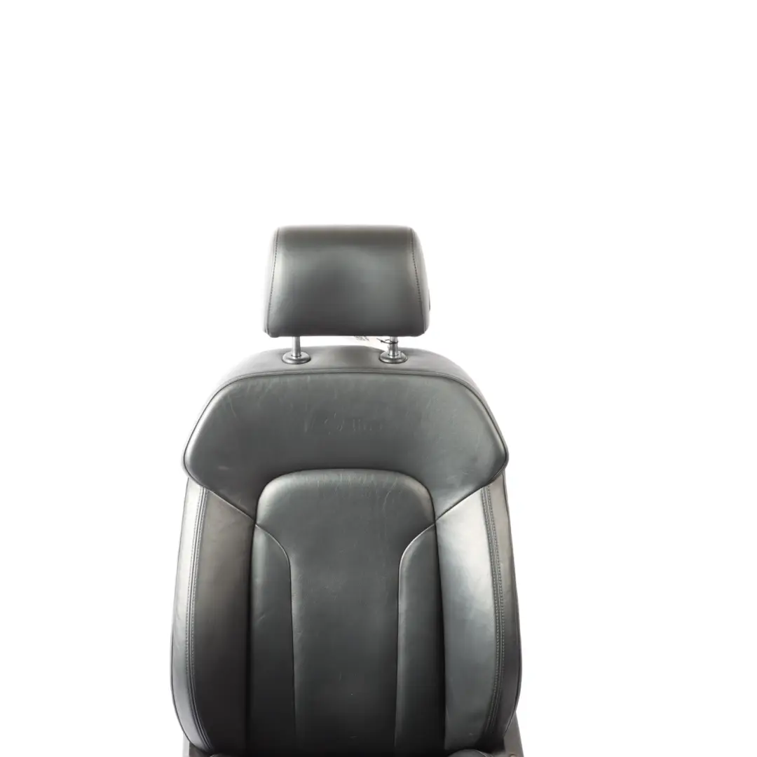 Audi Q7 4L Sport Seat Front Left N/S S-Line Heated Electric Leather Soul Black - SKU 4L0881805F-3 - Part number 4L0881805F
