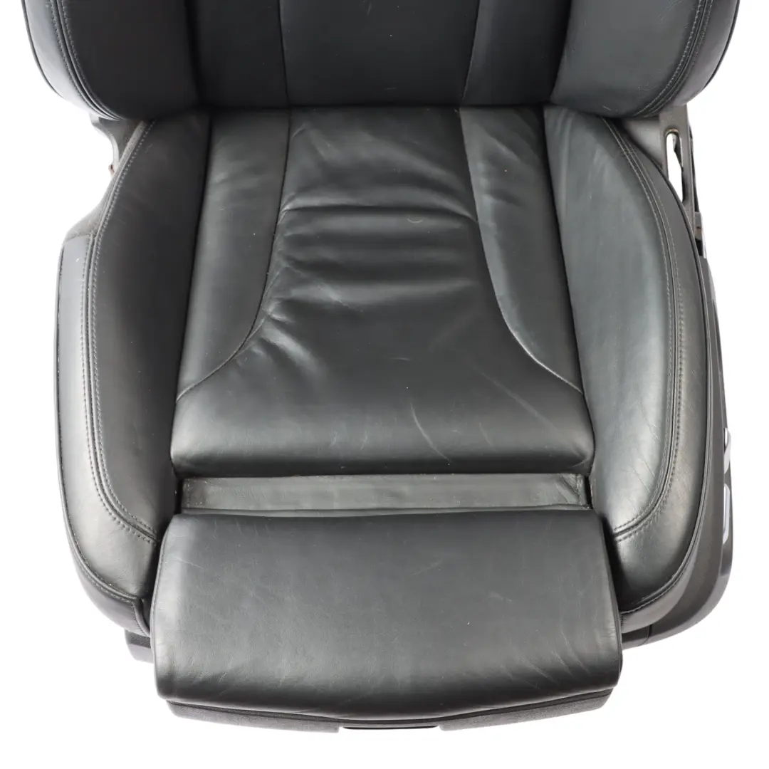 Audi Q7 4L Sport Seat Front Left N/S S-Line Heated Electric Leather Soul Black - SKU 4L0881805F-3 - Part number 4L0881805F