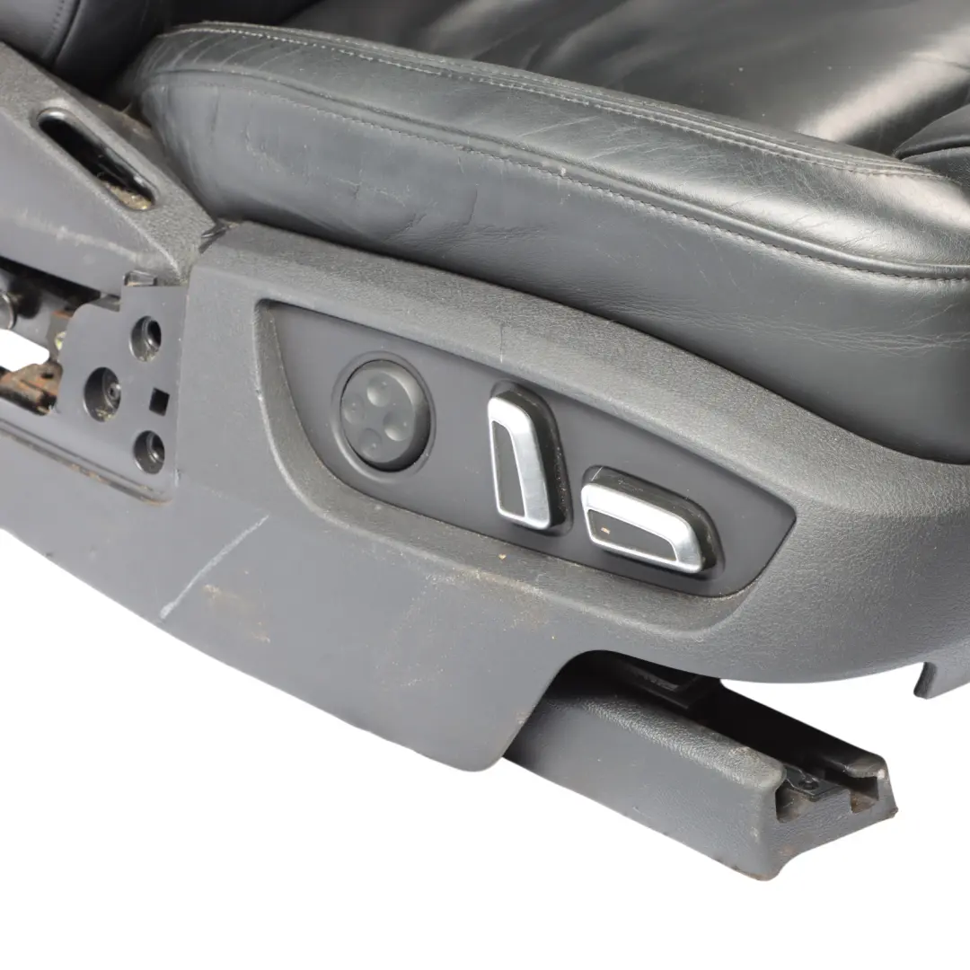 Front Right O/S S-Line Heated Electric Leather Soul Black to Audi Q7 4L Sport Seat with Part number 4L0881806F Audi Q7 4L Sport Seat Front Right O/S S-Line Heated Electric Leather Soul Black - SKU 4L0881806F-3 - Part number 4L0881806F