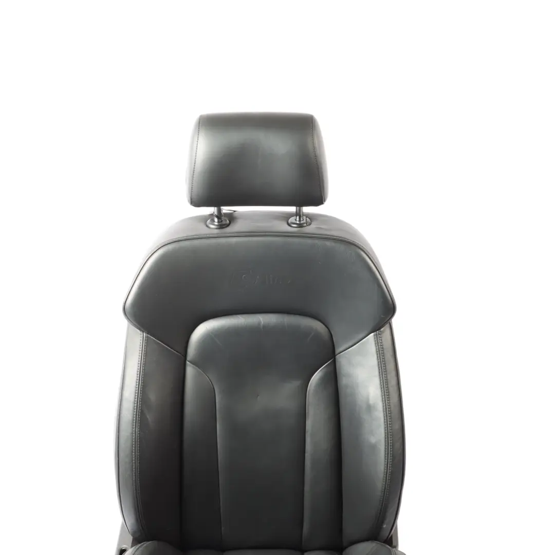 Audi Q7 4L Sport Seat Front Right O/S S-Line Heated Electric Leather Soul Black - SKU 4L0881806F-3 - Part number 4L0881806F