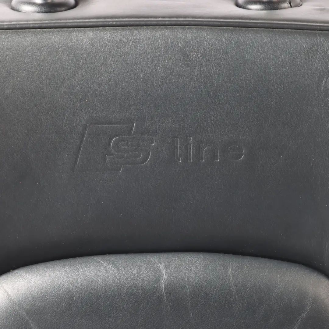 Audi Q7 4L Sport Seat Front Right O/S S-Line Heated Electric Leather Soul Black - SKU 4L0881806F-3 - Part number 4L0881806F