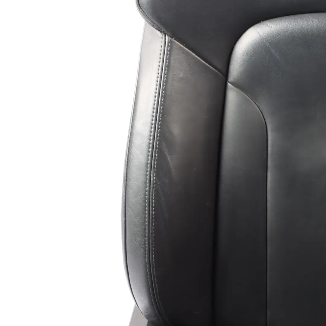 Audi Q7 4L Sport Seat Front Right O/S S-Line Heated Electric Leather Soul Black - SKU 4L0881806F-3 - Part number 4L0881806F