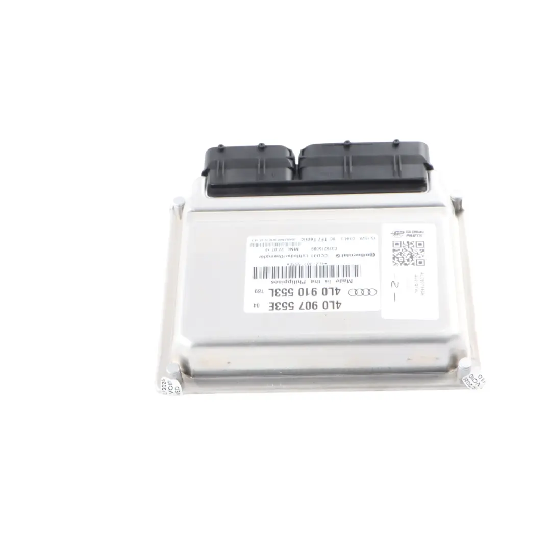 Audi Q7 4L Moduł Sterownik Regulacji Zawieszenia Pneumatycznego - SKU 4L0907553E - Numer Części 4L0907553E
