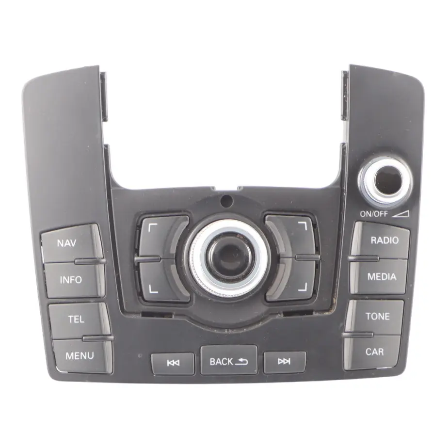 Audi Q7 4L Unité Bouton Panneau Commande Multimédia Navigation - SKU 4L0919614B - Numéro de pièce 4L0919614B