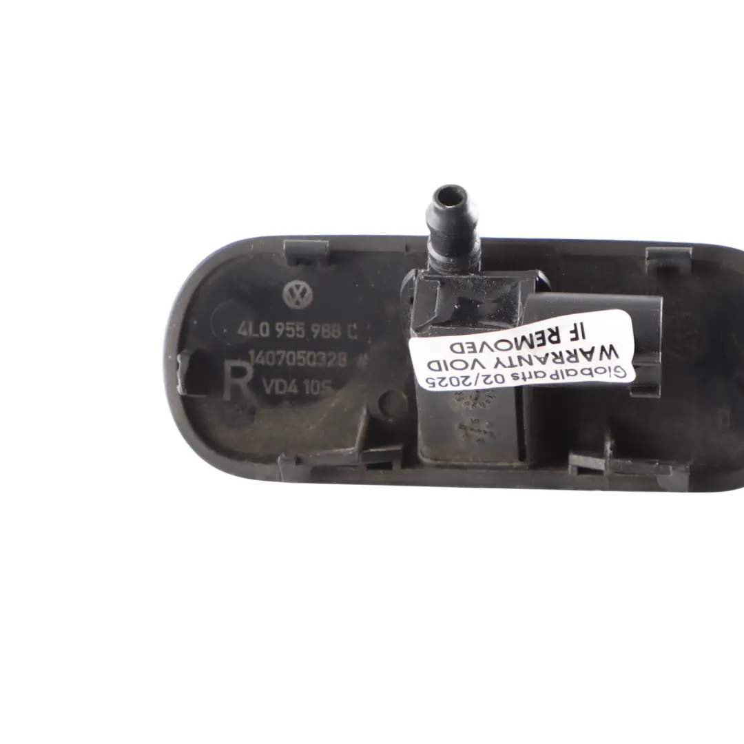 Lavaparabrisas Delantero Derecho Calentado Boquilla Spray para Audi Q7 4L con número de pieza 4L0955988C Audi Q7 4L Lavaparabrisas Delantero Derecho Calentado Boquilla Spray - SKU 4L0955988C - Número de pieza 4L0955988C