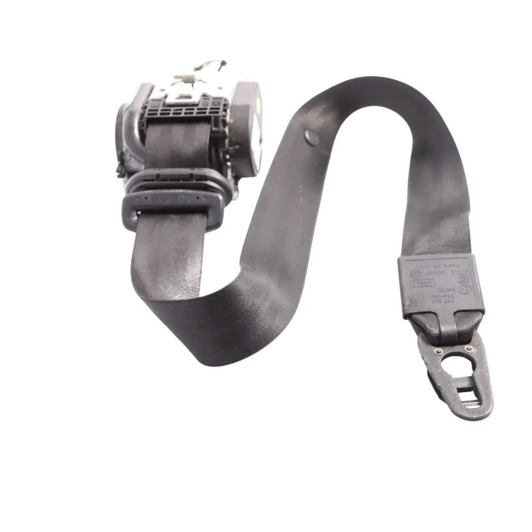 Audi Q7 4L Front Seatbelt Seat Safety Upper Belt Black Right O/S - SKU 4L1857706E - Part number 4L1857706E