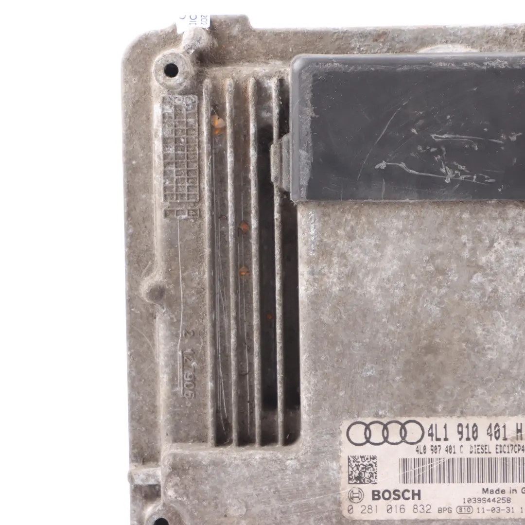 Audi Q7 4L 3.0 TDI Quattro Engine Control Unit Module ECU Automatic - SKU 4L1910401H - Part number 4L1910401H