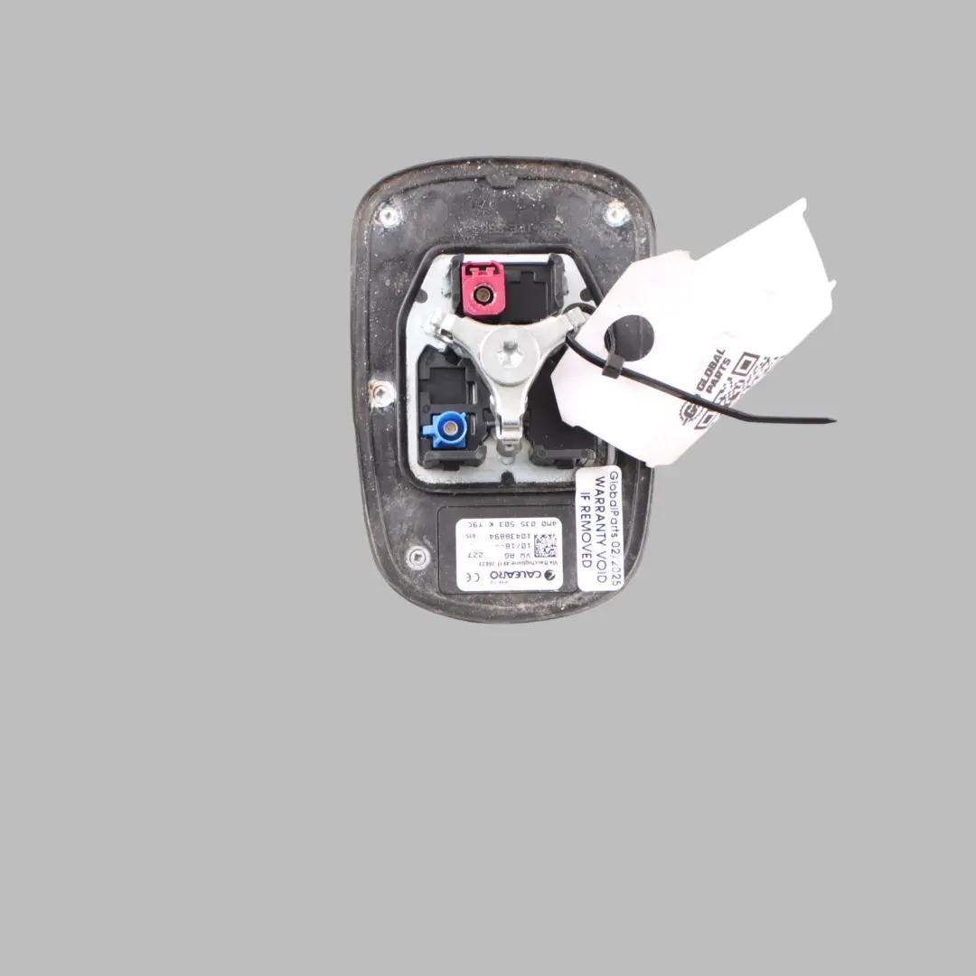 Audi A4 B9 A5 F5 Q7 4M Antenna a Pinna di Squalo Bianco Ibis - SKU 4M0035503K-IWH - Numero di parte 4M0035503K