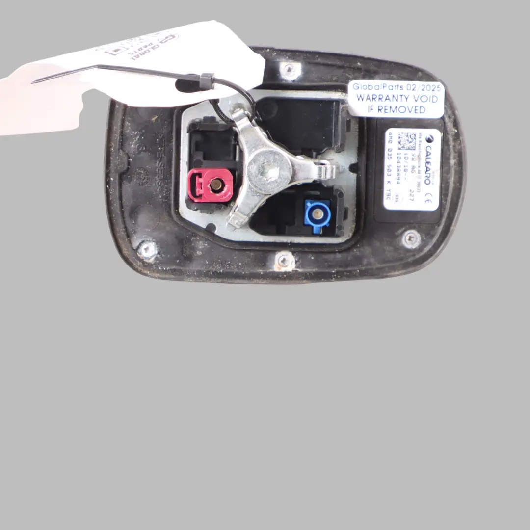 4M Dachantenne Haifischflosse Ibisweiß Y9C für Audi A4 B9 A5 F5 Q7 mit Teilenummer 4M0035503K Audi A4 B9 A5 F5 Q7 4M Dachantenne Haifischflosse Ibisweiß Y9C - SKU 4M0035503K-IWH - Teilenummer 4M0035503K