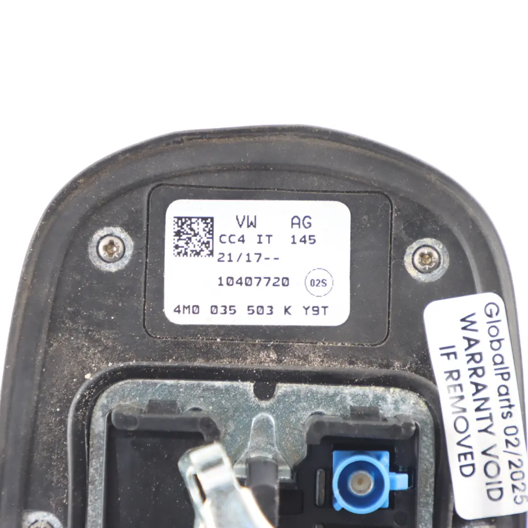 Audi A4 B9 Antena Dachowa Shark Mythical Black - Y9T - SKU 4M0035503K-MYB - Numer Części 4M0035503K