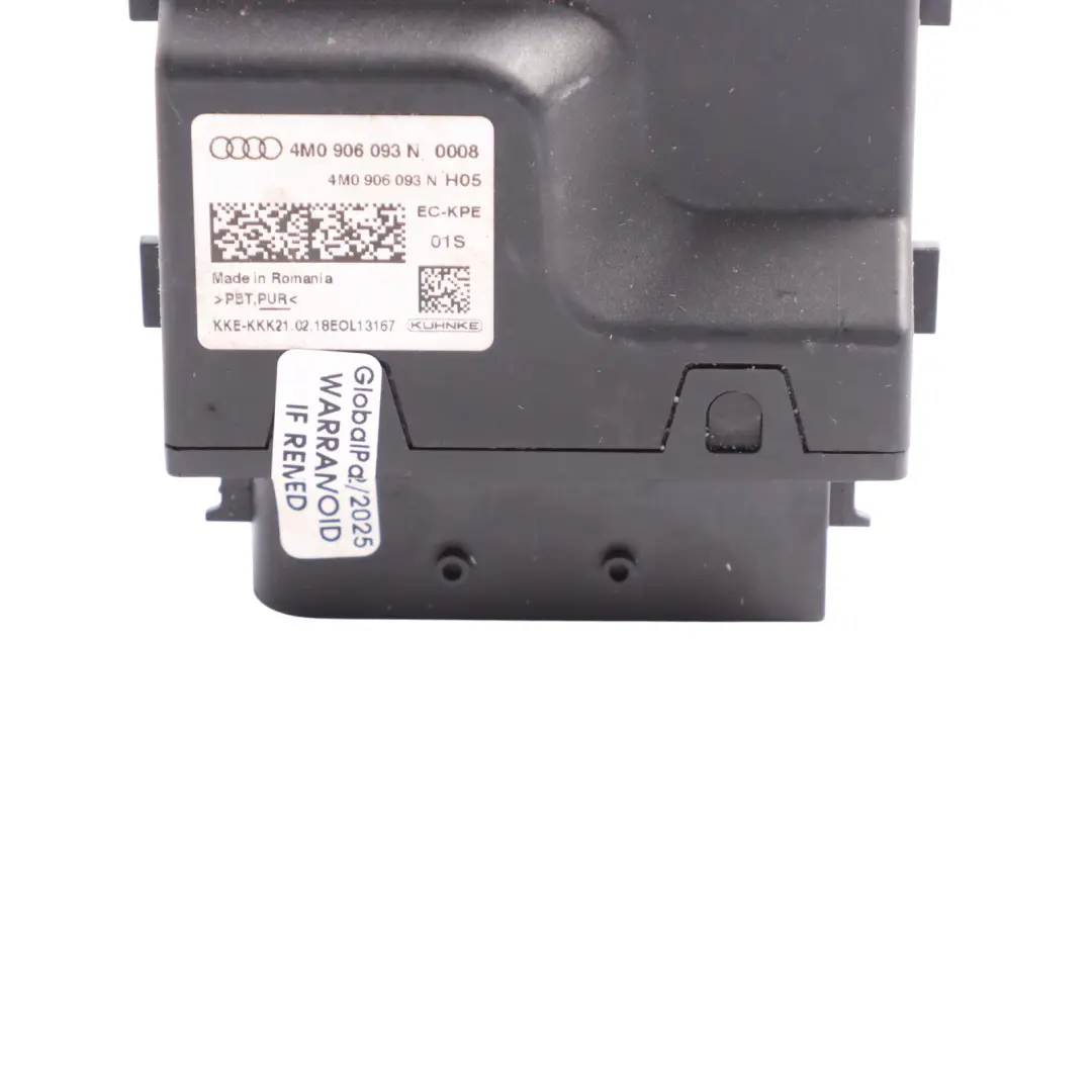 Audi A4 S4 B9 Benzyna Moduł Sterownik Pompy Paliwa Moduł ECU - SKU 4M0906093N - Numer Części 4M0906093N